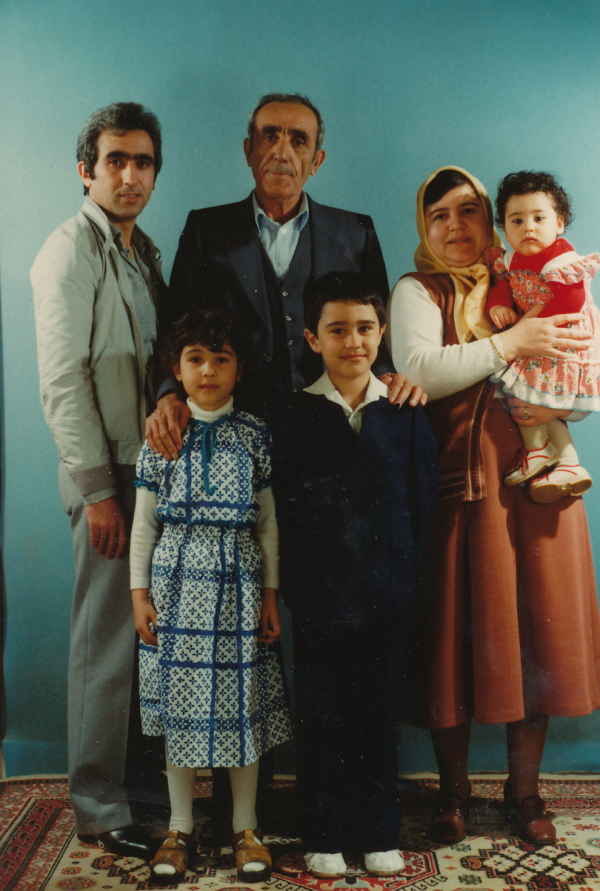 Faruk Köse en zijn familie in Gent, jaren 1970