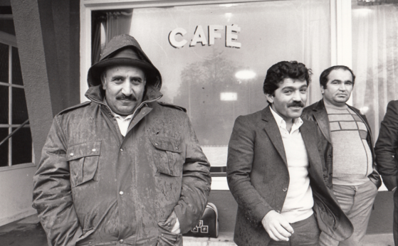 Turks café aan de Tolhuislaan, jaren 1980 – © Lieve Colruyt