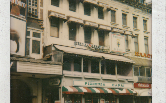 Ristorante-Pizzeria Capri aan het Wilsonplein, jaren 1980